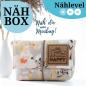 Preview: Nähset Minibag - Blumen korall inkl. Labelset 'Floral'