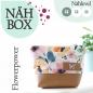 Preview: Nähbox Kosmetiktasche - Flowerpower