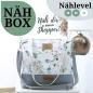 Preview: Nähbox Shopper - Eukalyptus korall inkl. Labelset 'Floral'