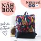 Preview: Nähbox Rucksack - Farbenfroh inkl. Labelset 'Statement'