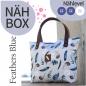 Preview: Nähbox 'Piper' - Feathers Blue