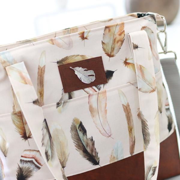 Nähbox Shopper - Feathers Cream