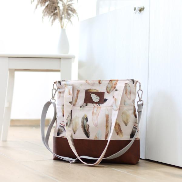 Nähbox Shopper - Feathers Cream