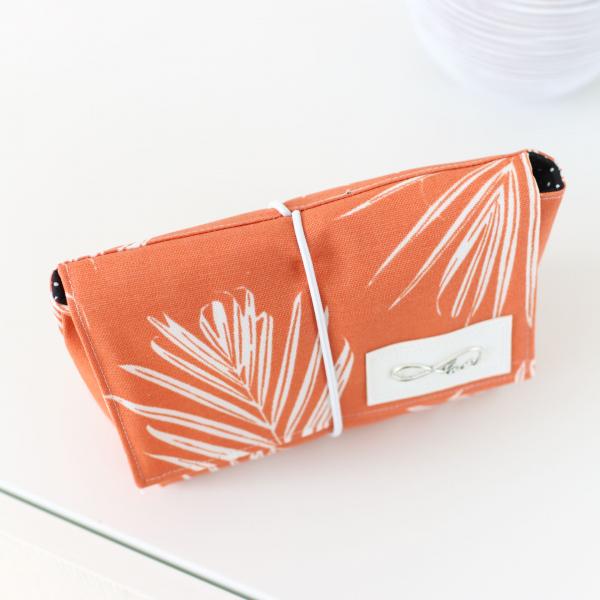 Nähset Minibag - Palmenblätter Orange