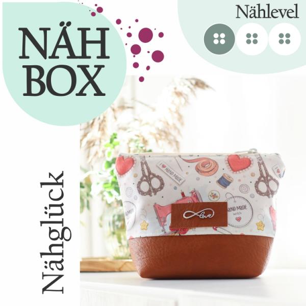 Nähbox Kosmetiktasche - Nähglück