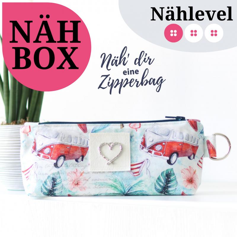 Nähset Zipperbag - Aloha