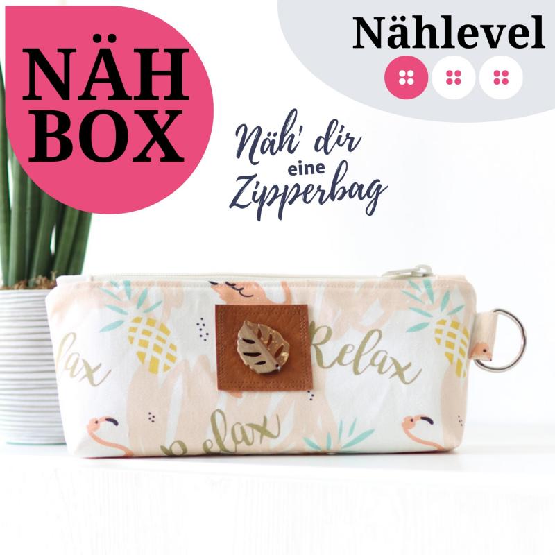 Nähset Zipperbag - Relax