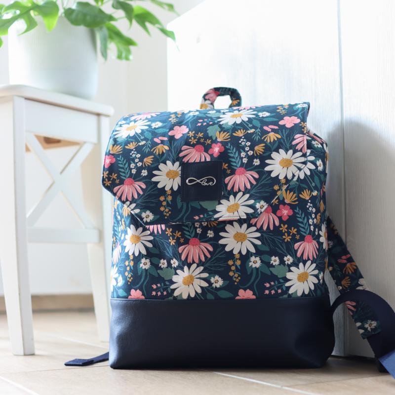 Nähbox Rucksack - Wildblume