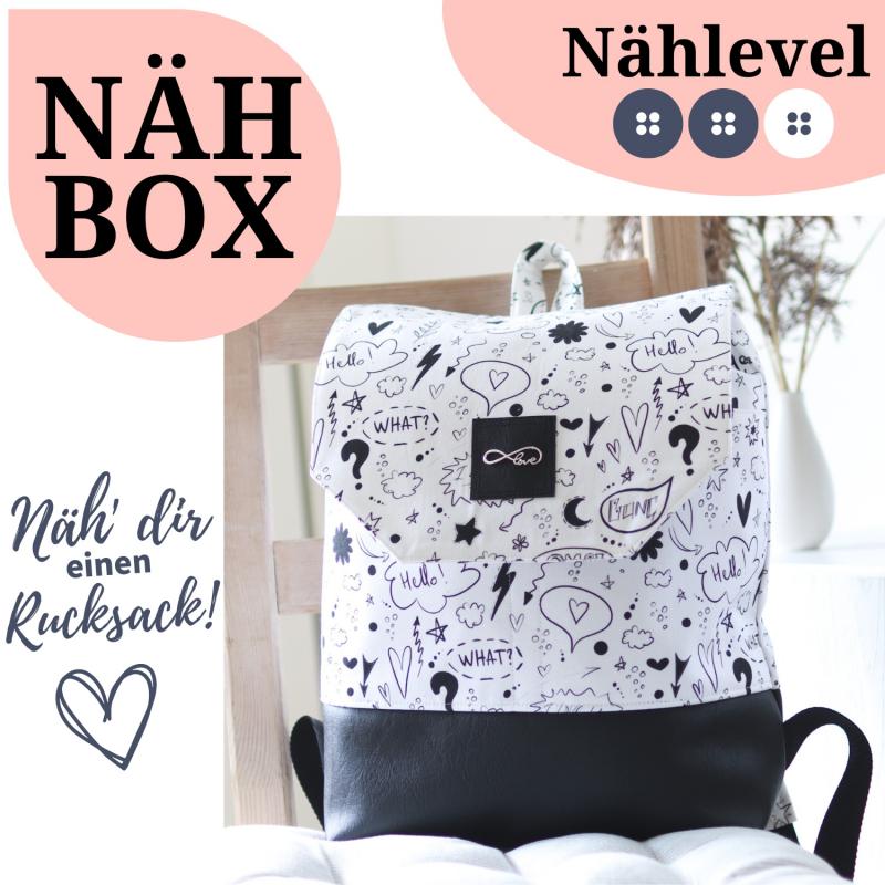 Nähbox Rucksack - Comic