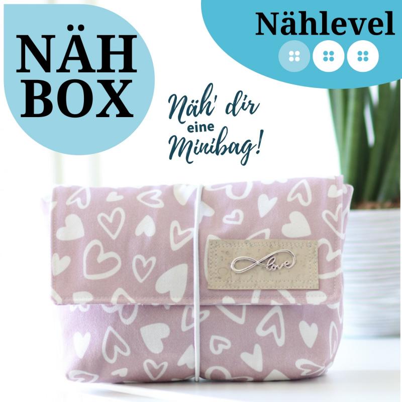 Nähset Minibag - Lieblingsstück rosa